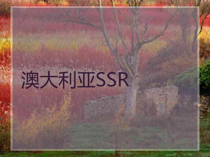 澳大利亚SSR