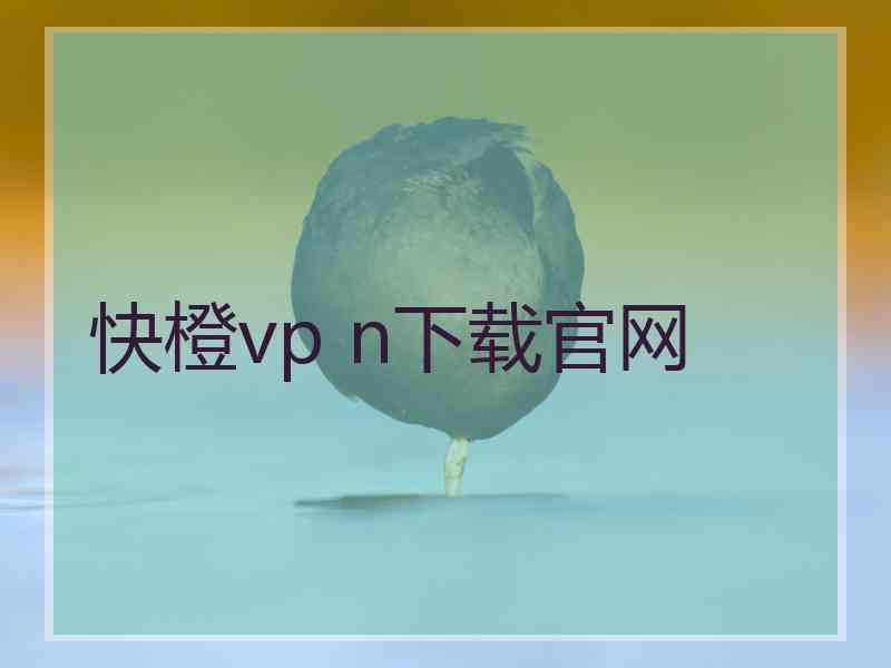 快橙vp n下载官网