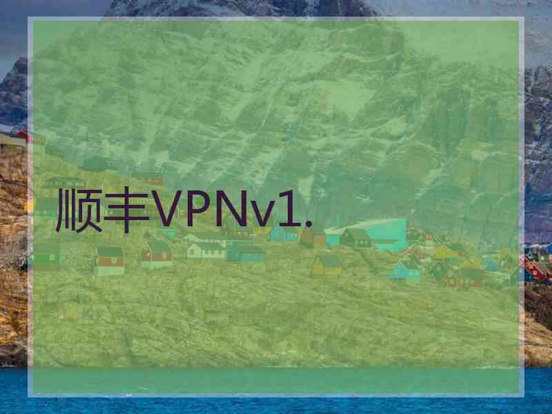 顺丰VPNv1.