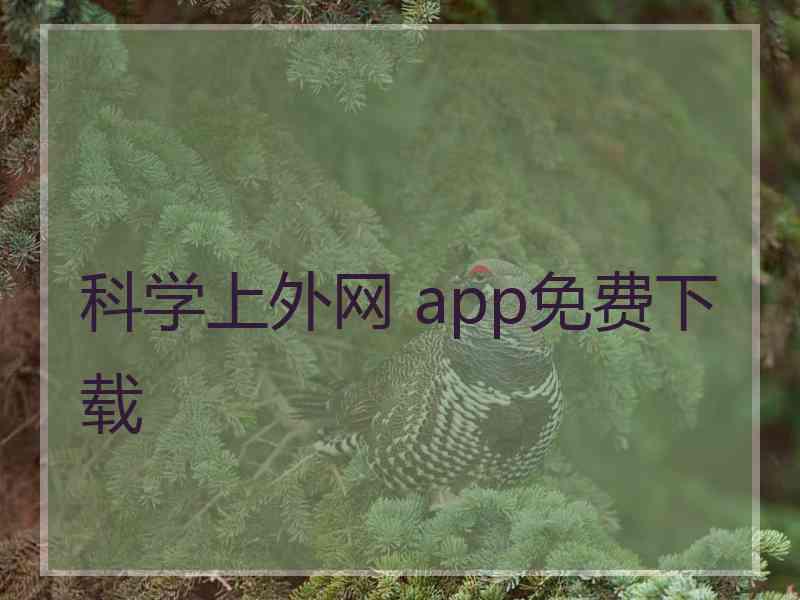 科学上外网 app免费下载