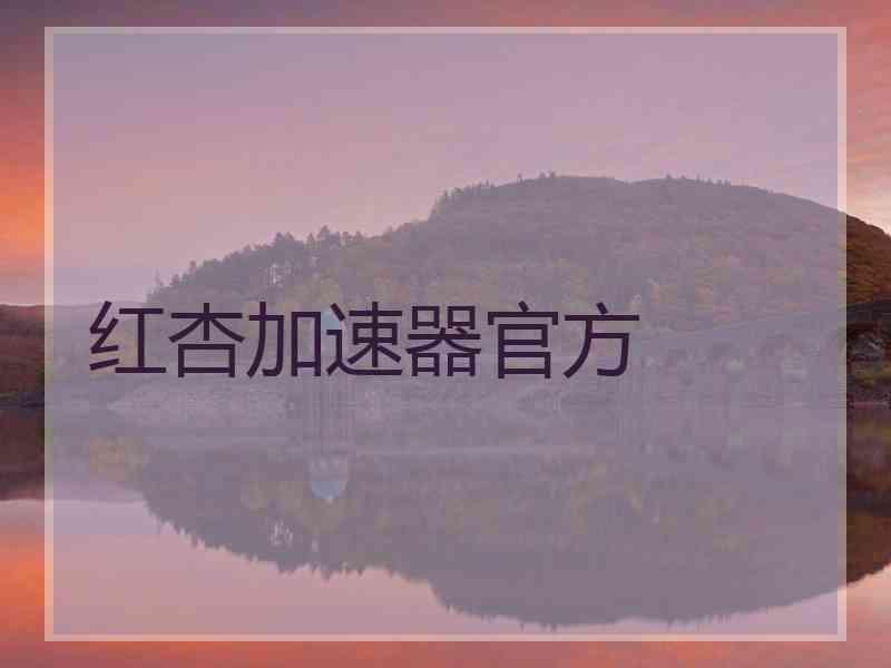 红杏加速器官方