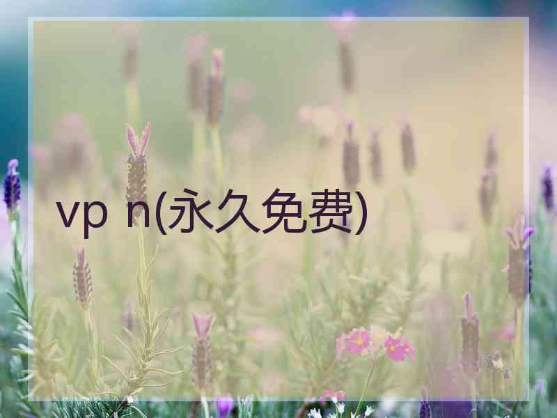 vp n(永久免费)