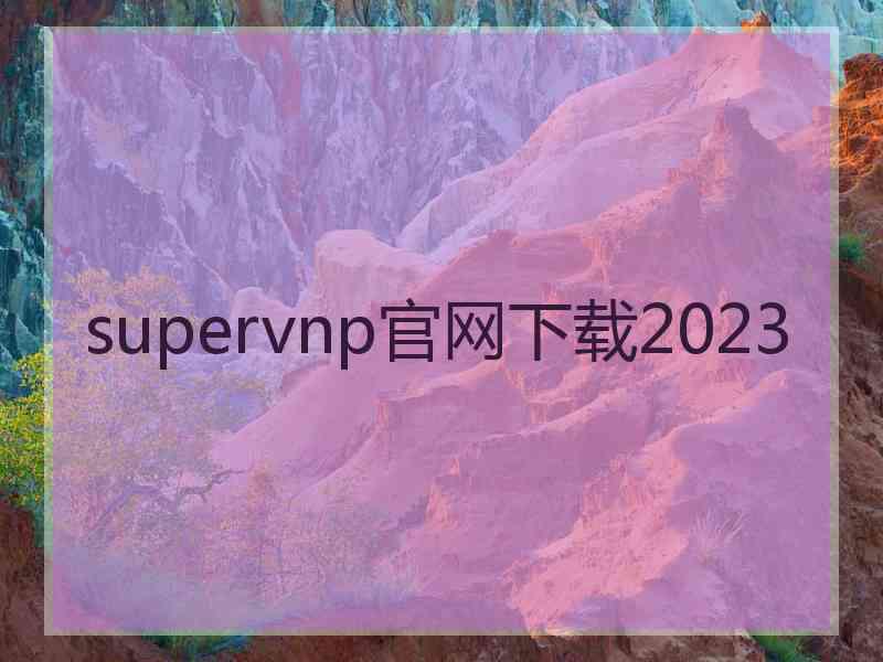 supervnp官网下载2023