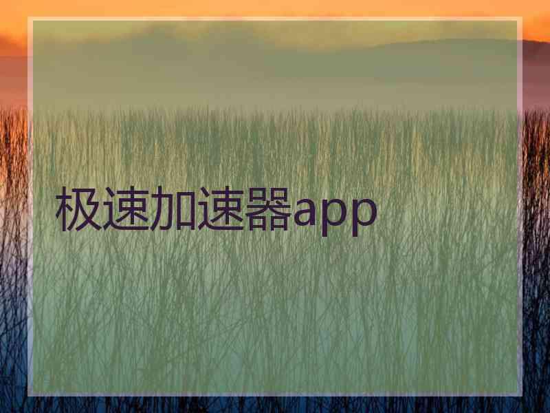 极速加速器app