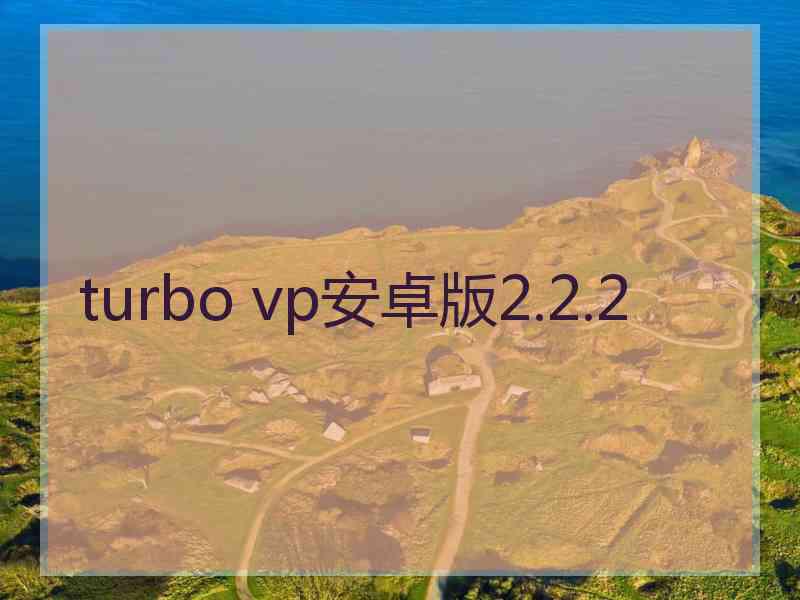 turbo vp安卓版2.2.2