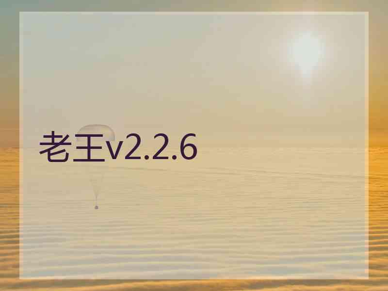 老王v2.2.6