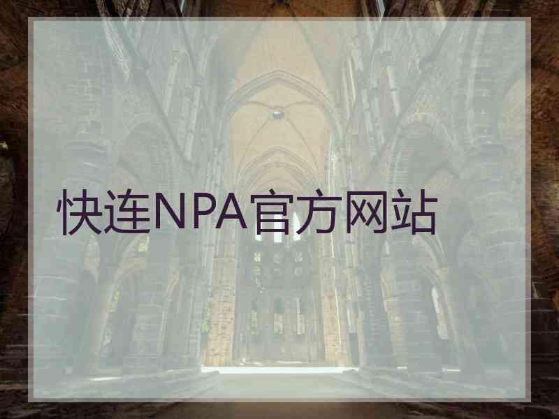 快连NPA官方网站