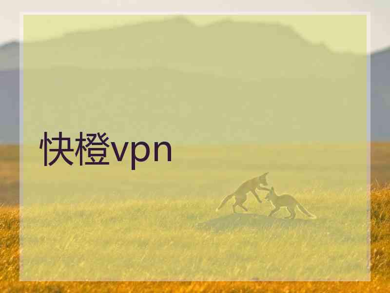 快橙vpn