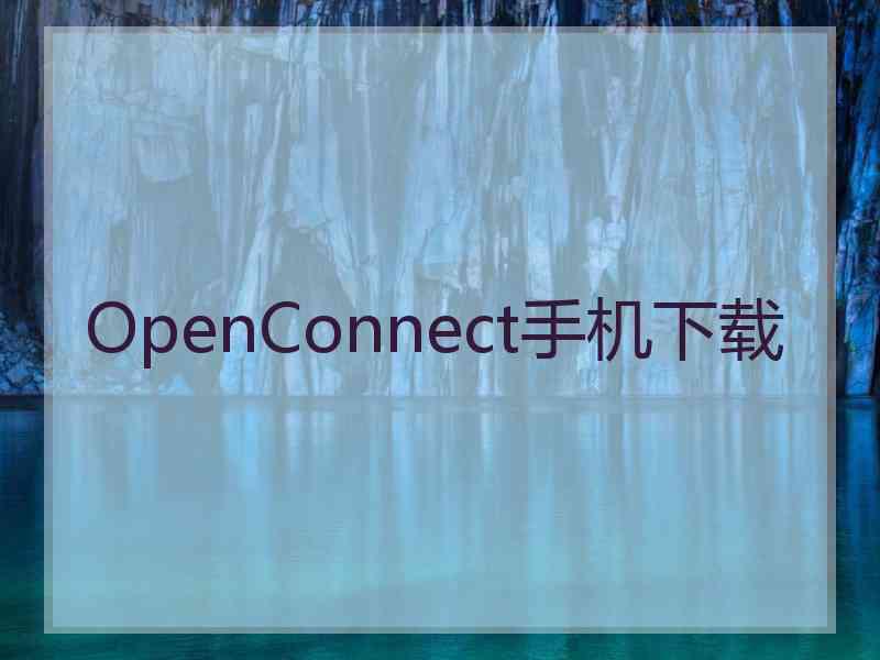 OpenConnect手机下载