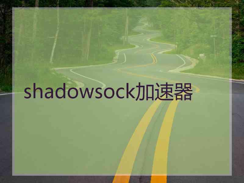 shadowsock加速器