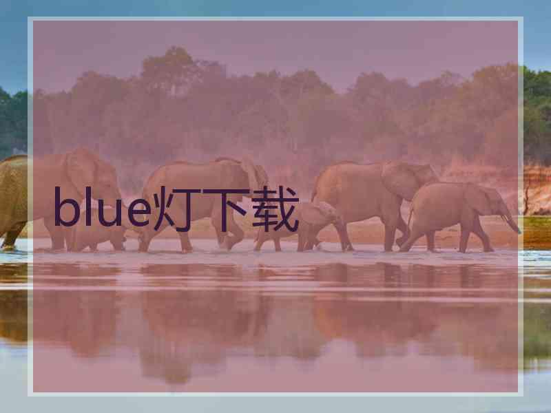 blue灯下载