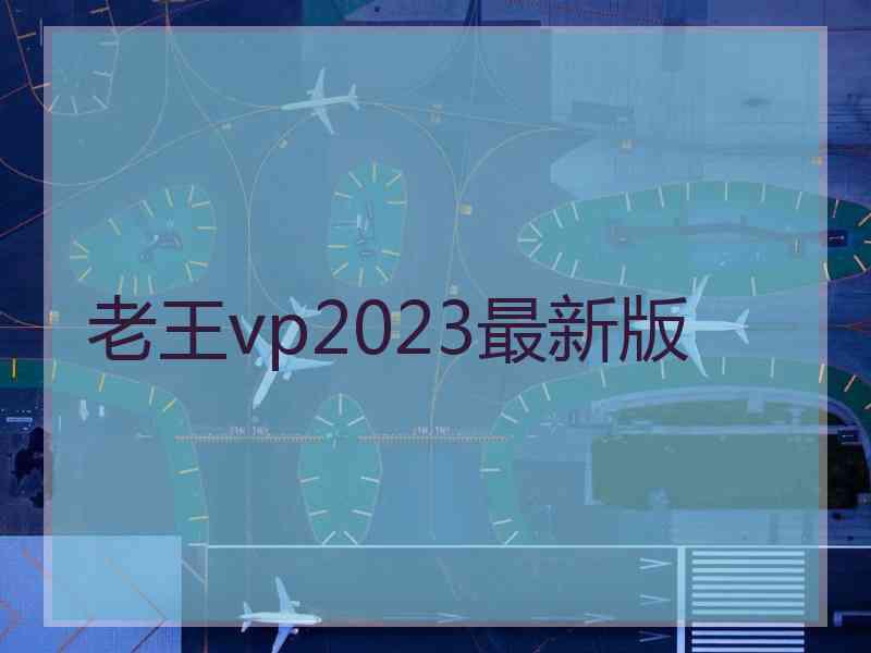 老王vp2023最新版