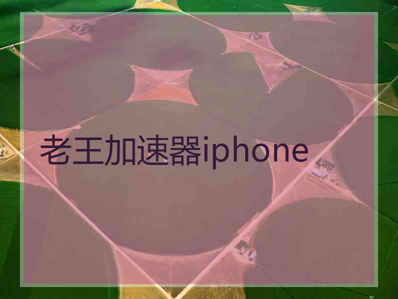 老王加速器iphone