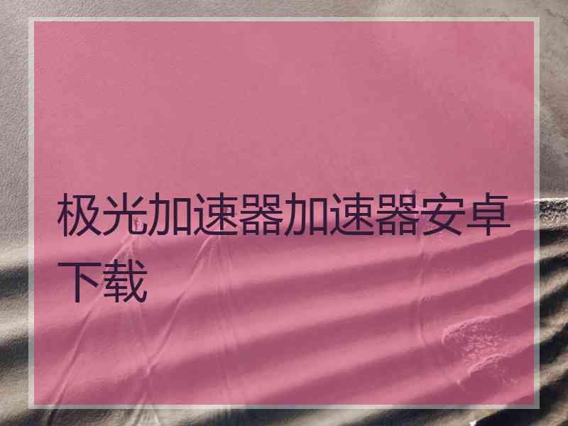 极光加速器加速器安卓下载