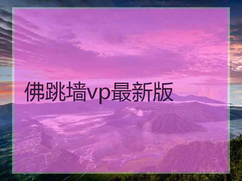 佛跳墙vp最新版