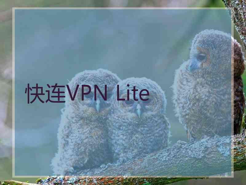 快连VPN Lite