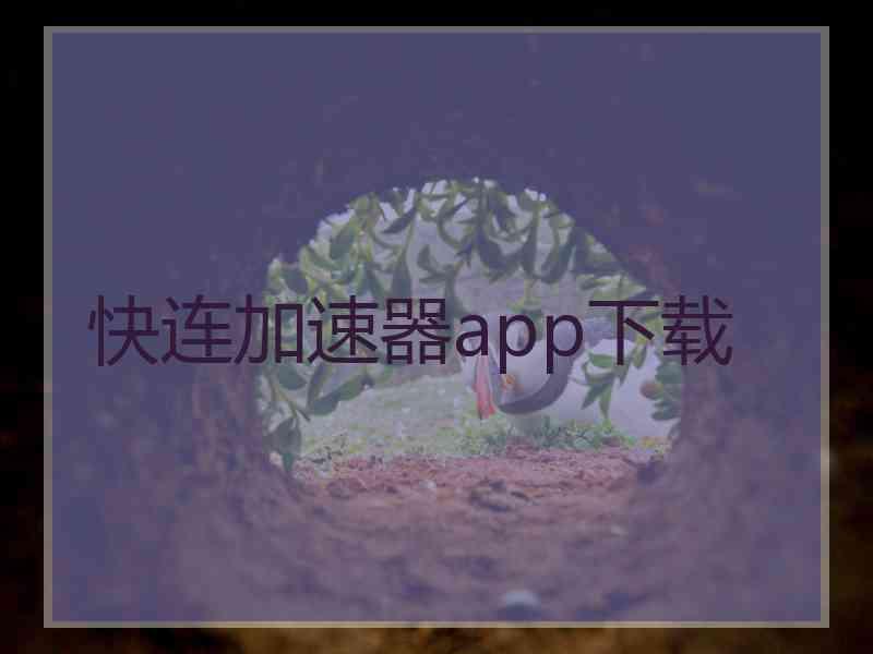 快连加速器app下载