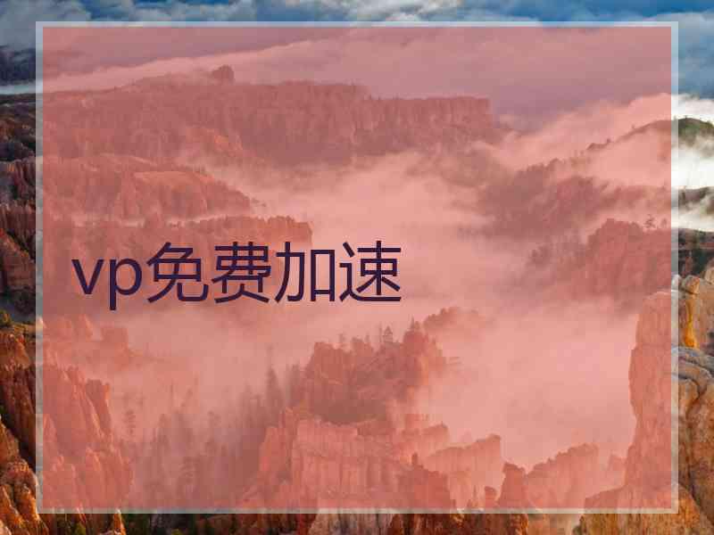 vp免费加速