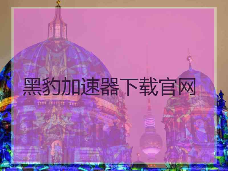 黑豹加速器下载官网