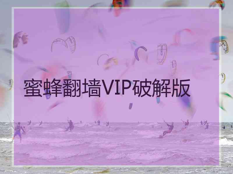 蜜蜂翻墙VIP破解版