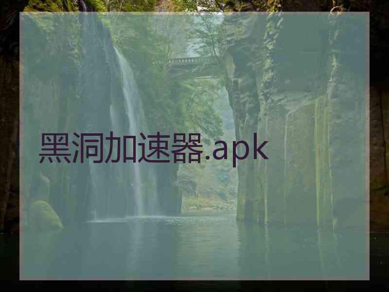 黑洞加速器.apk