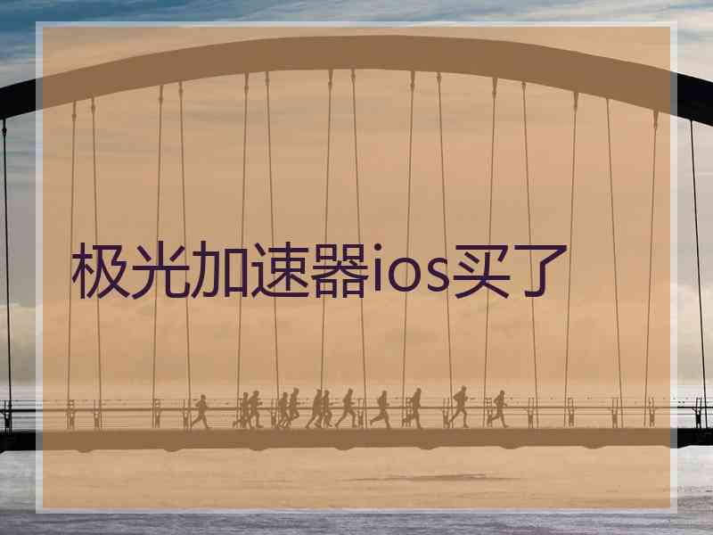 极光加速器ios买了