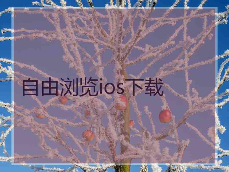 自由浏览ios下载