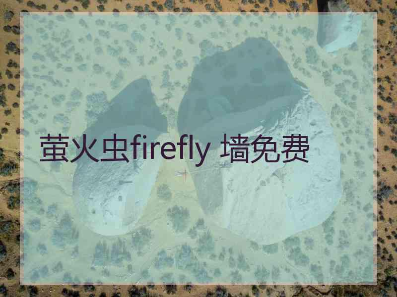 萤火虫firefly 墙免费