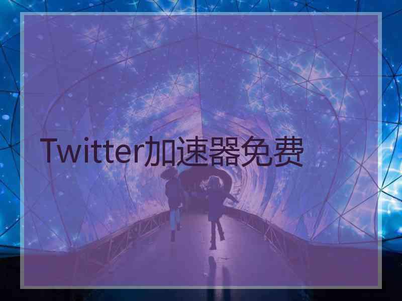 Twitter加速器免费