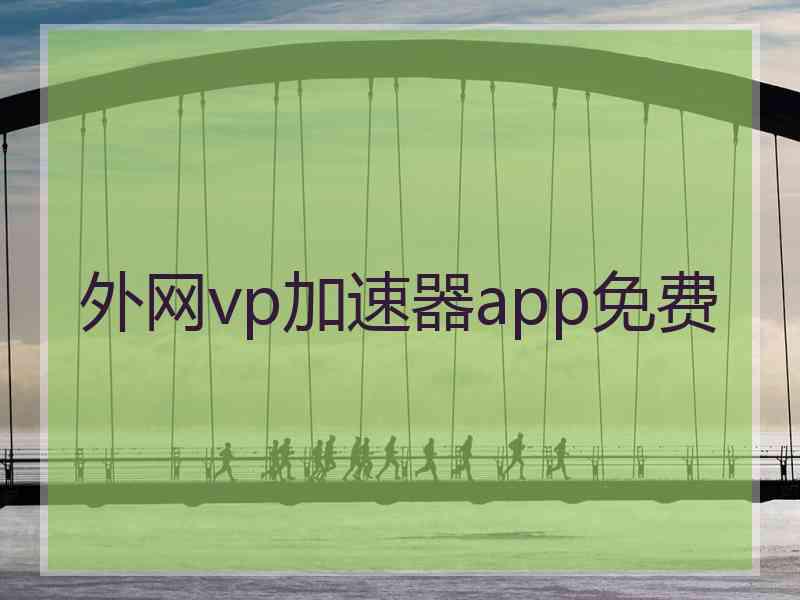 外网vp加速器app免费