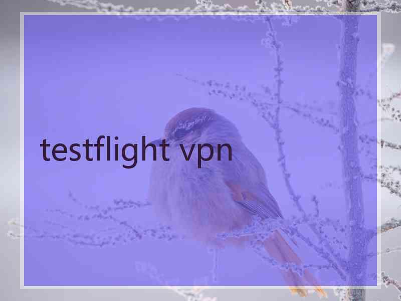 testflight vpn