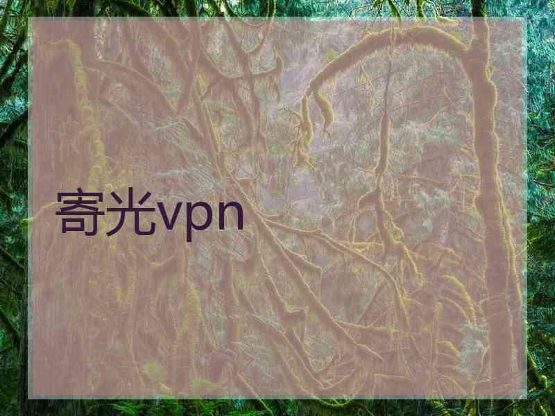 寄光vpn