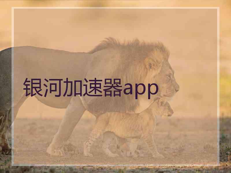 银河加速器app