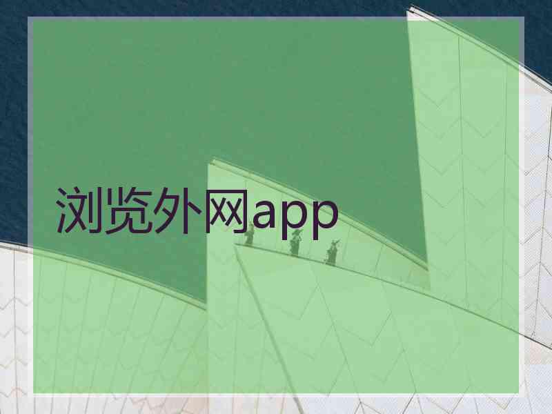 浏览外网app