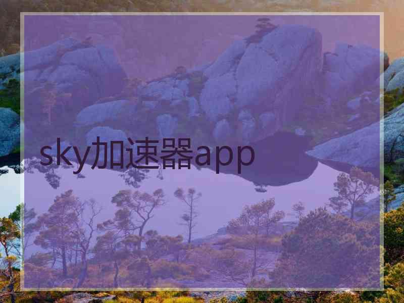 sky加速器app