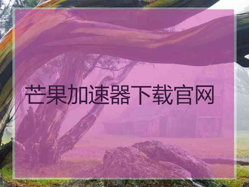 芒果加速器下载官网