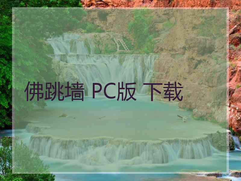 佛跳墙 PC版 下载