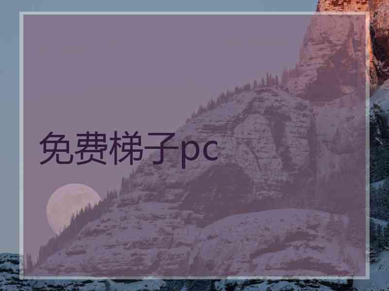 免费梯子pc