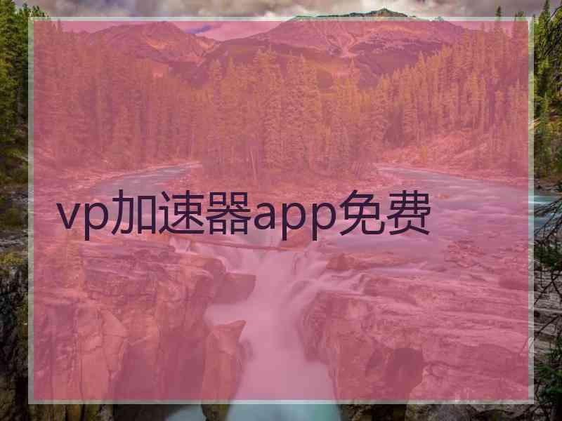 vp加速器app免费