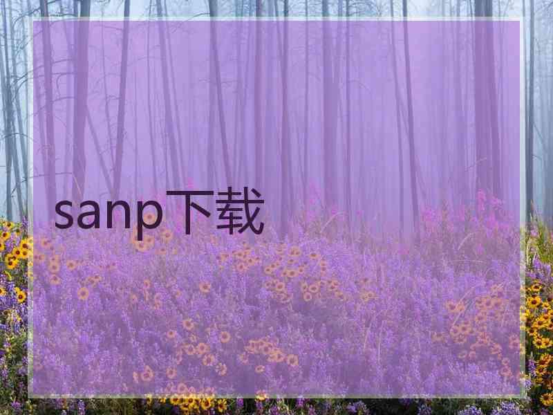 sanp下载