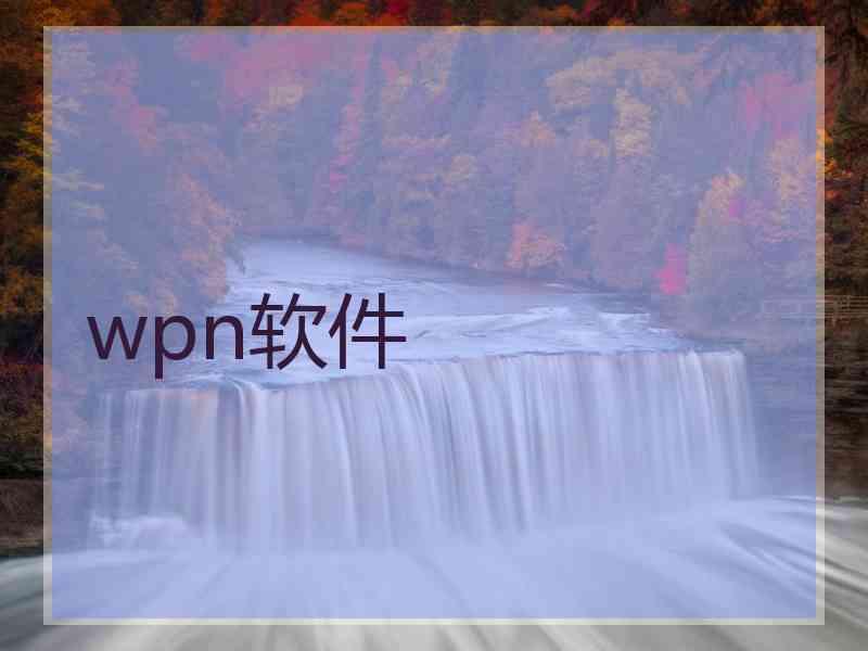 wpn软件